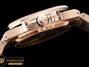 PP0272A -Patek Nautilus 33mm Diam RGRG Rose Gold PF Miyota 9015 - 12.jpg